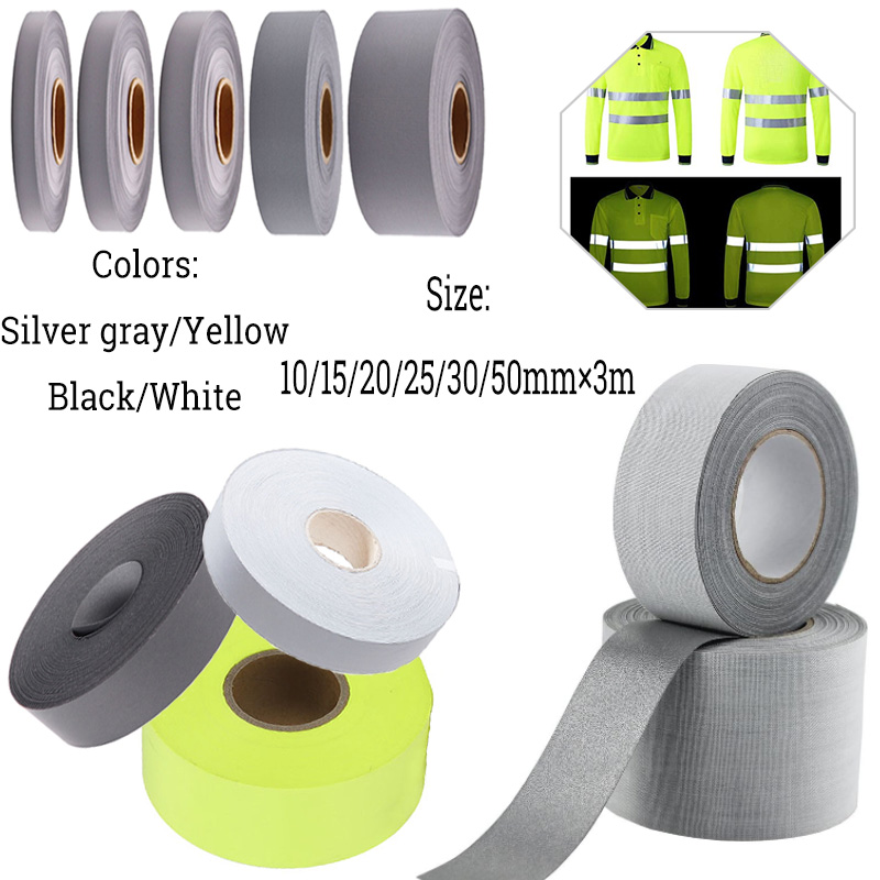 Running Gear Storage - 3Meters Reflective Tape for Clothes High