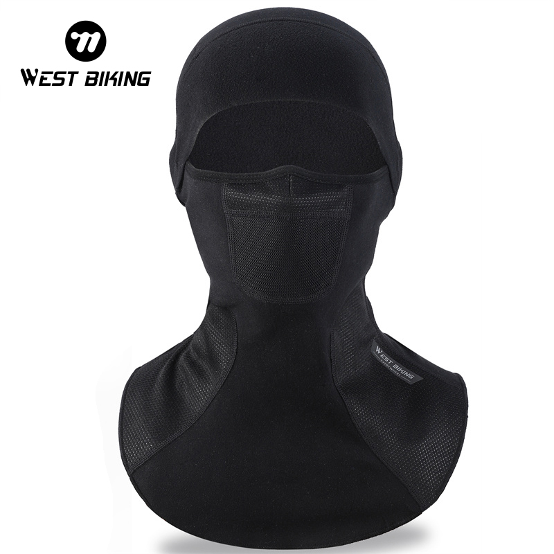 Running Gear In Winter - WEST BIKING Winter Cycling Fleece Balaclava