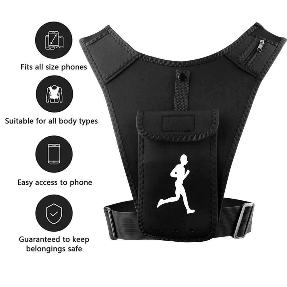 Adjustable Running Vest Phone  - Running Gear Essential avis et prix