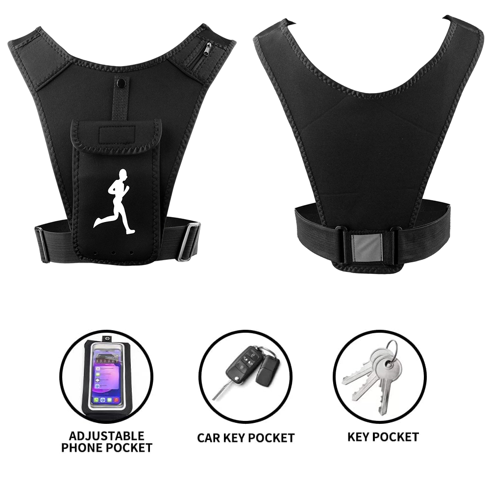 Adjustable Running Vest Phone  - Running Gear Essential avis et prix