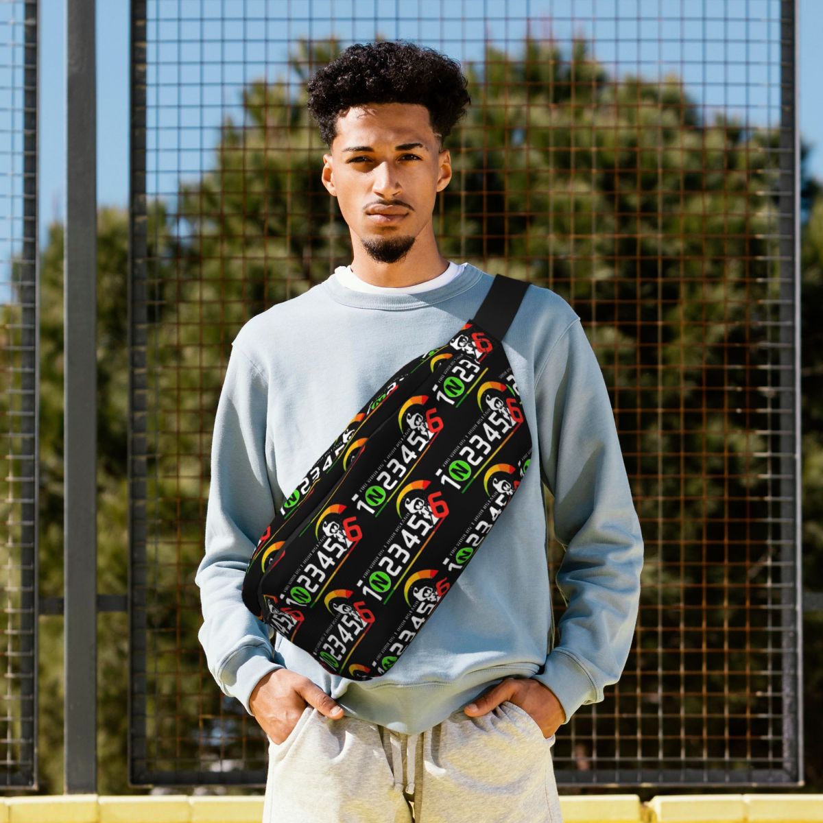 Crossbody Waist Bag 1N23456 Mo - Running Gear Bag For Men avis et prix