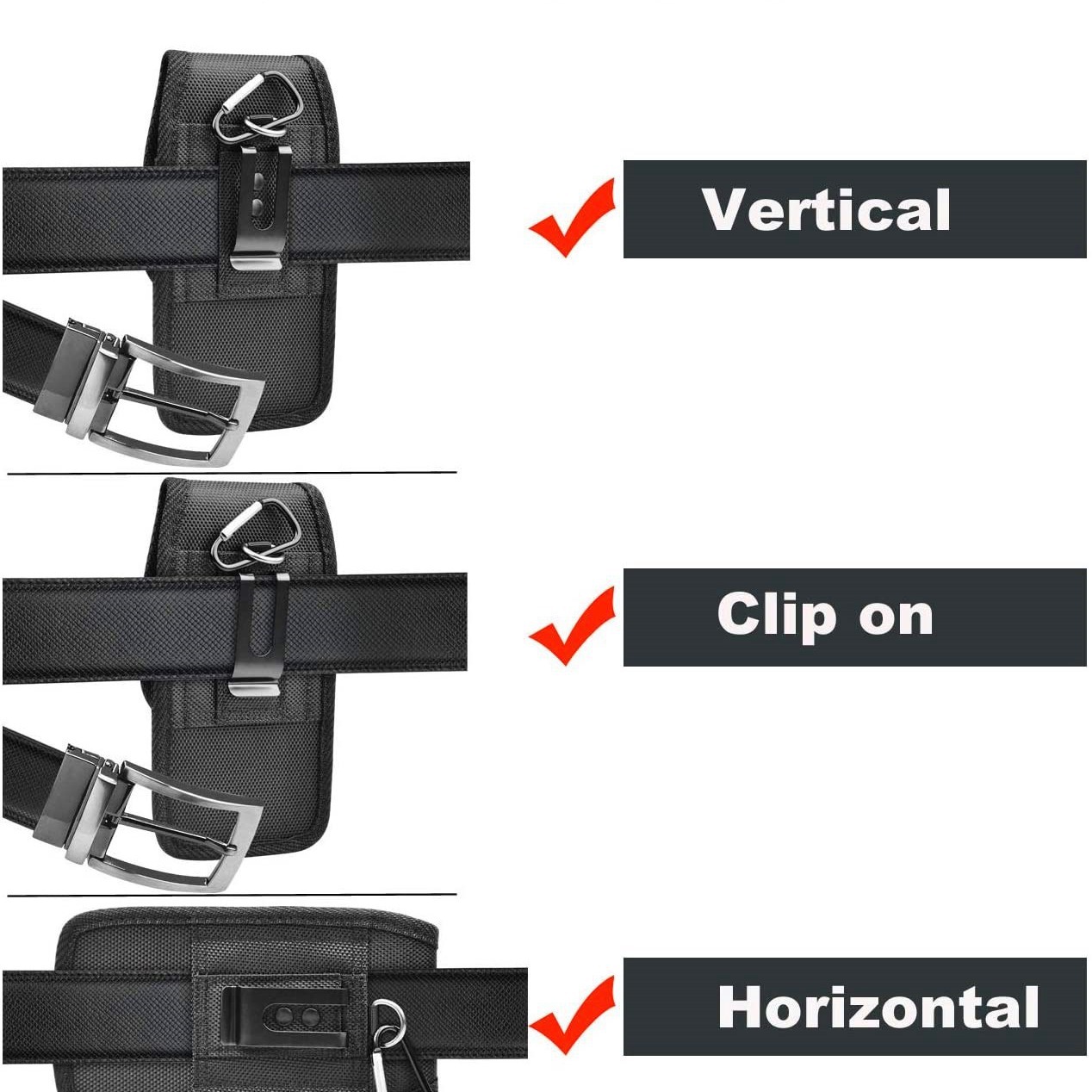 Men Phone Holster Cellphone Lo - Running Gear Belt avis et prix