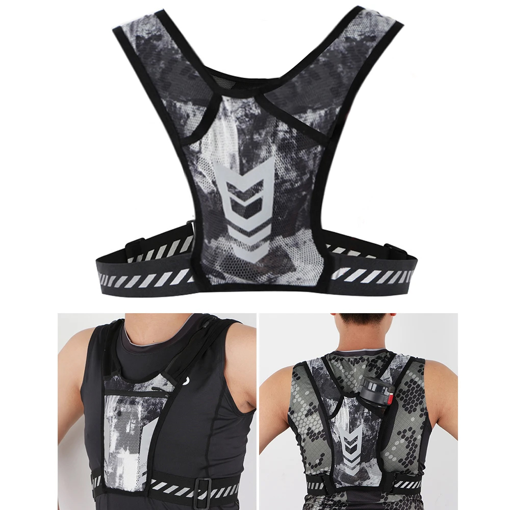 Reflective Running Vest with P - Running Gear Essential avis et prix