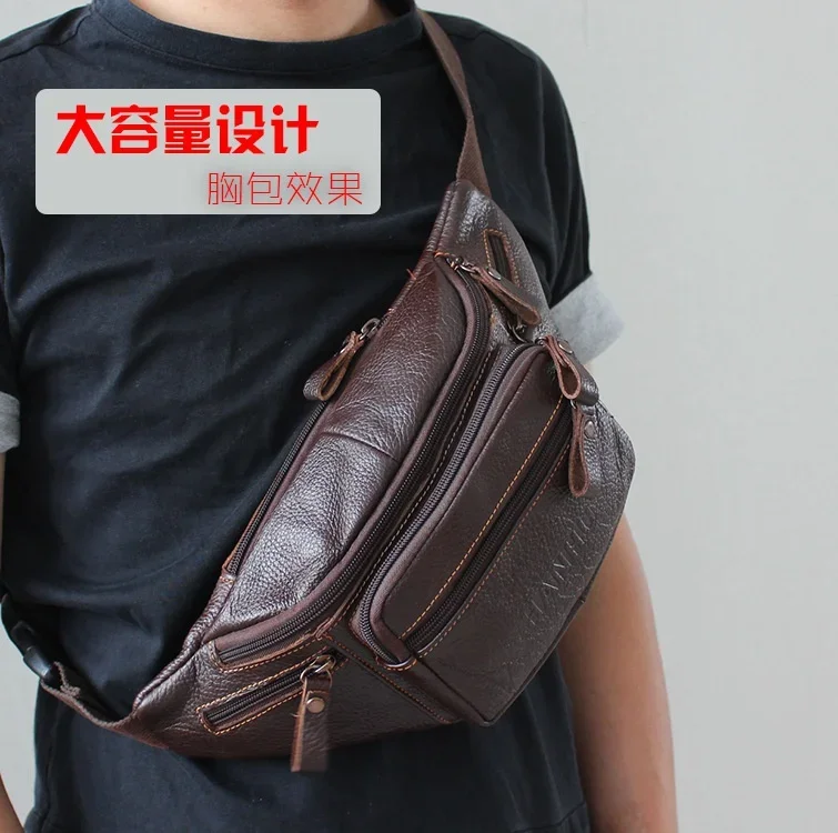 Genuine Cowhide Leather Waist  - Running Gear Belt avis et prix