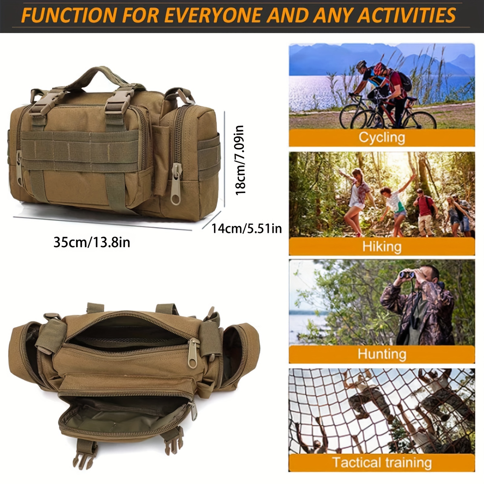 Multifunctional Outdoor Sport  - Running Gear Storage avis et prix