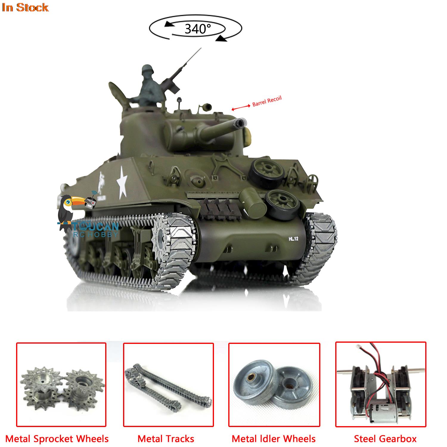 1/16 HENG LONG RC Tank 7.0 Upg - Running Gear Box avis et prix