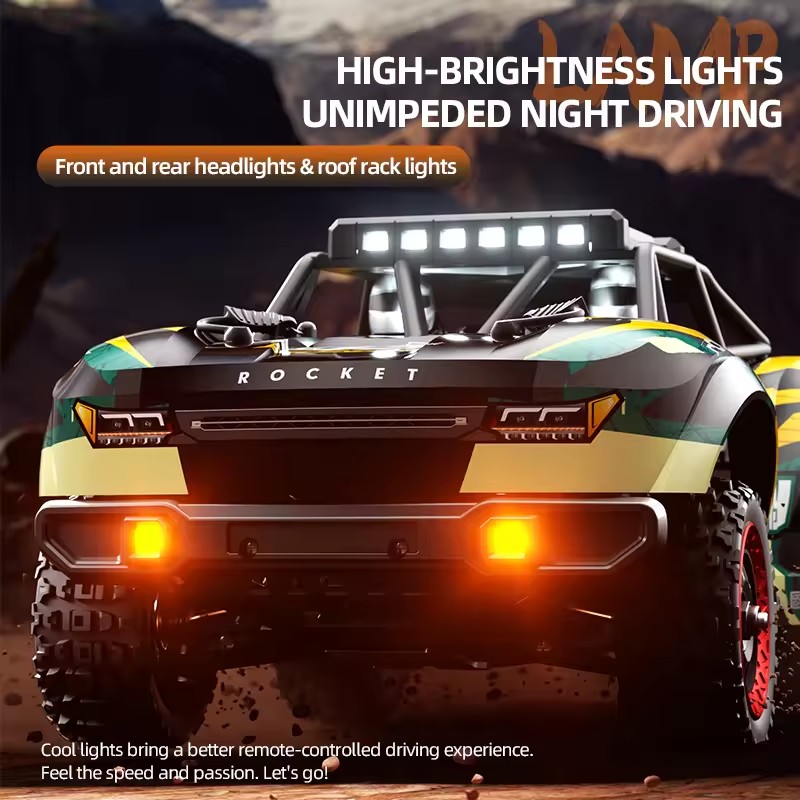 80KM/H Brushless RC Racing Car - Running Gear Car avis et prix