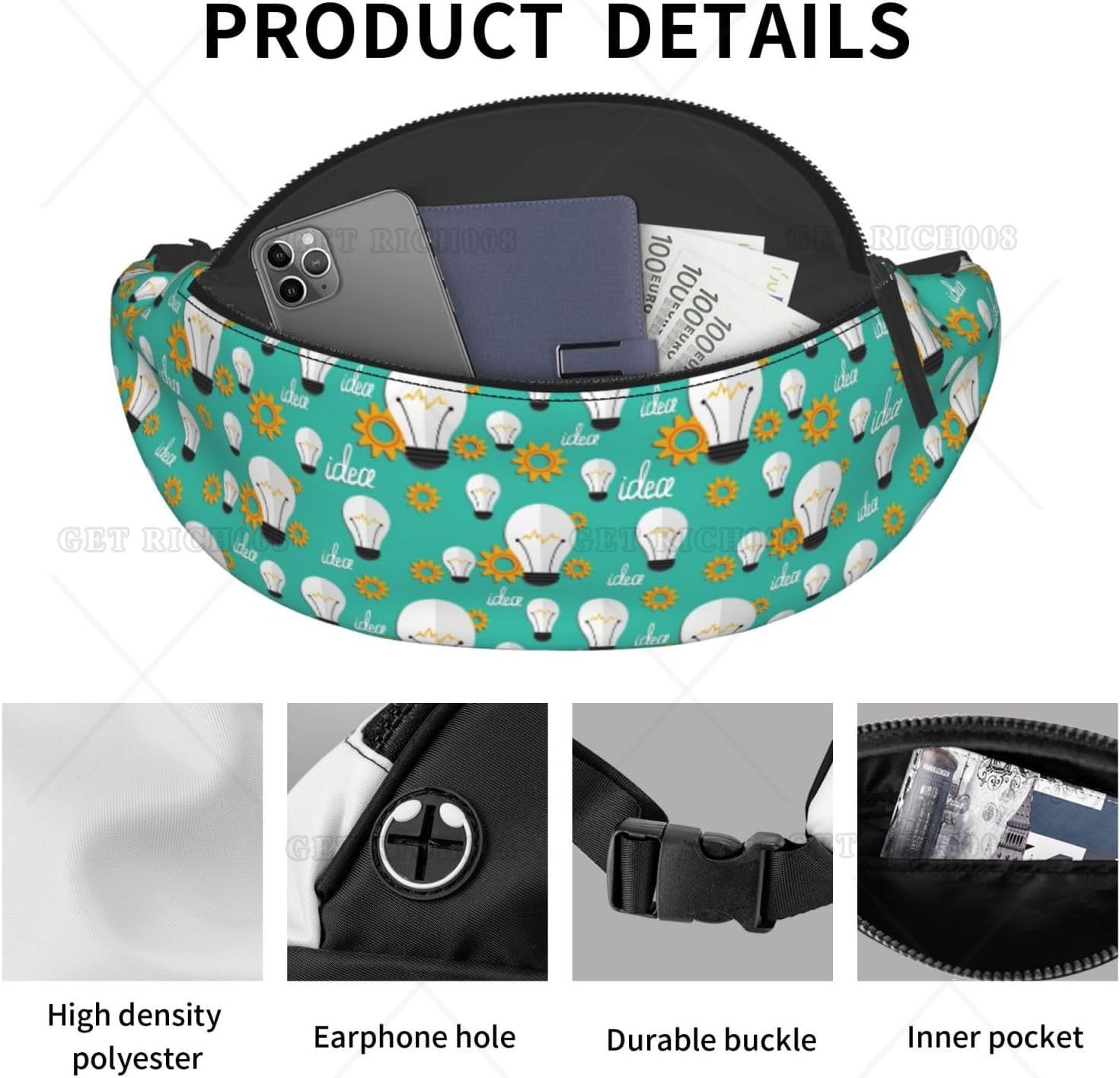 Crossbody Fanny Packs for Wome - Running Gear Bag For Men avis et prix