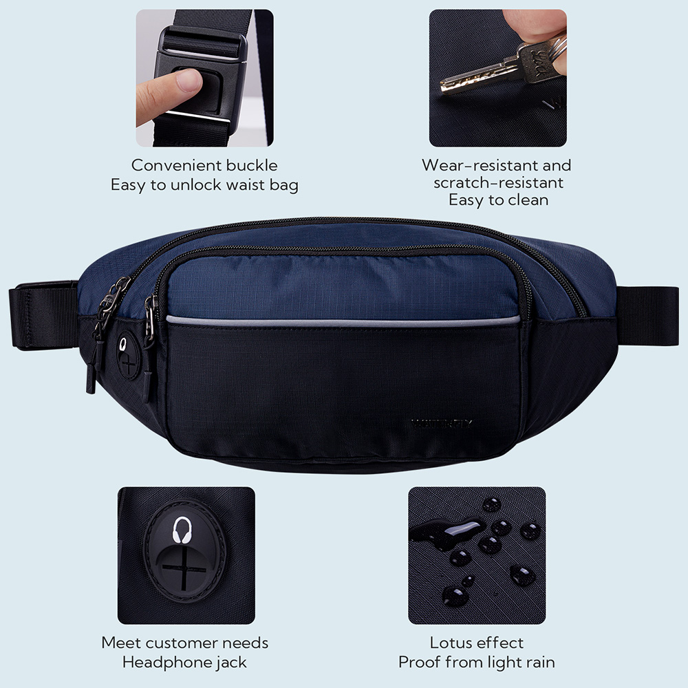 WATERFLY Fanny Pack Waist Bag  - Running Gear Belt avis et prix