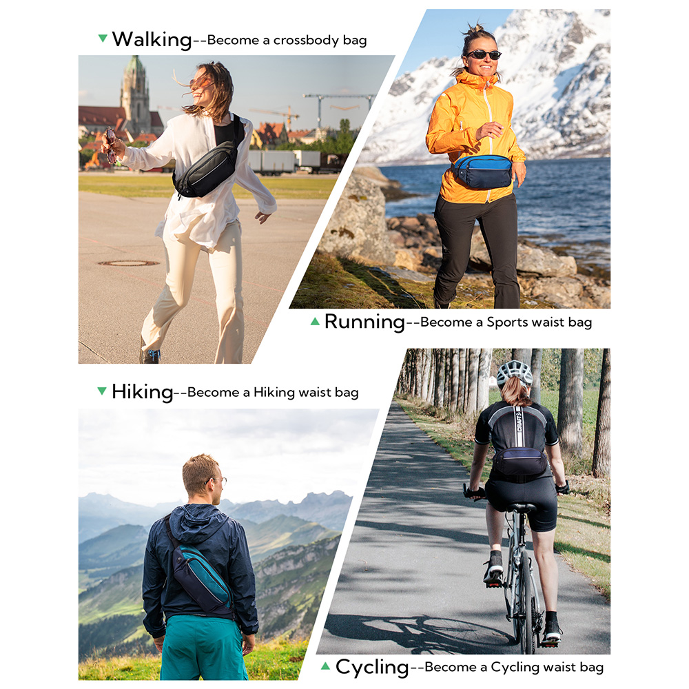 WATERFLY Fanny Pack Waist Bag  - Running Gear Belt avis et prix