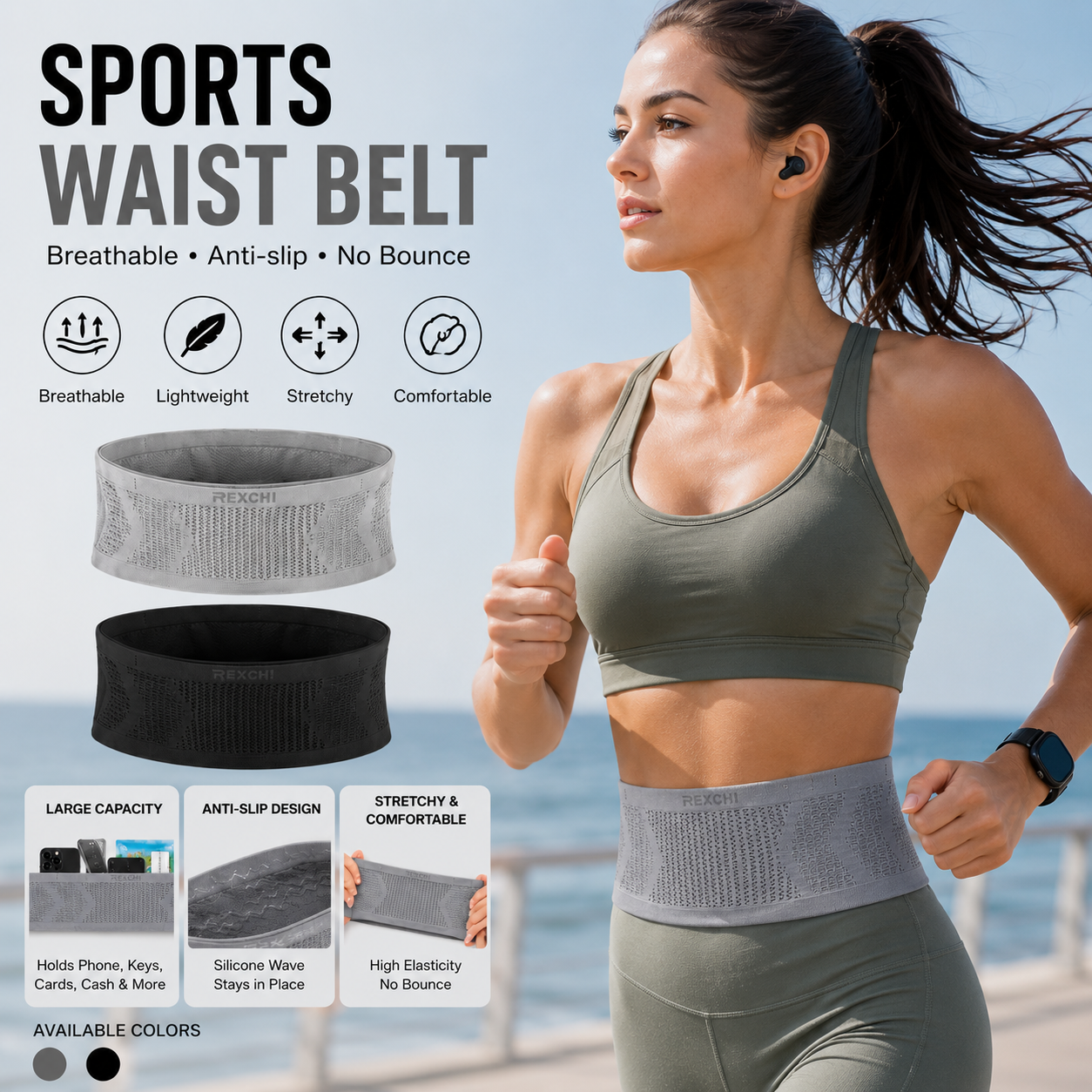 Invisible Anti-Theft Running W - Running Gear Essential avis et prix