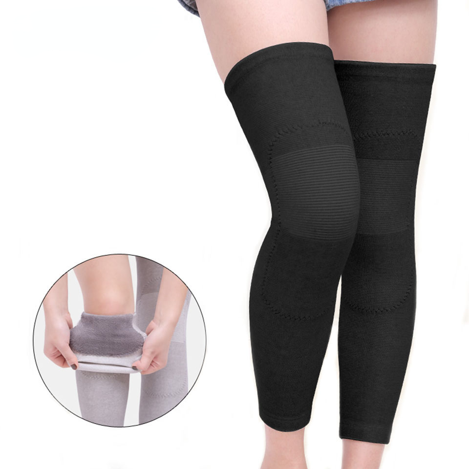 1Pair Long Winter Warm Knee Pa - Running Gear In Winter avis et prix